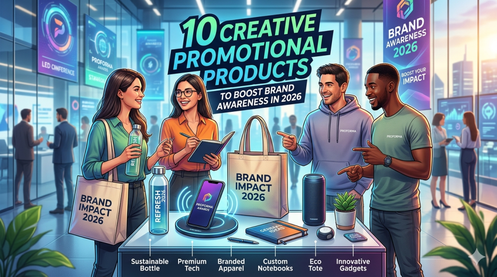 10 Creative Promotional Products to Boost Brand Awareness in 2026