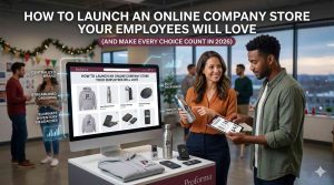 online company store for employees with Proforma branded merchandise