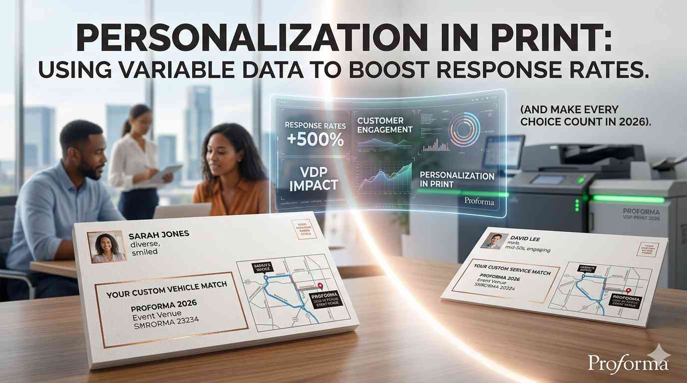 personalization in print variable data printing to boost response rates